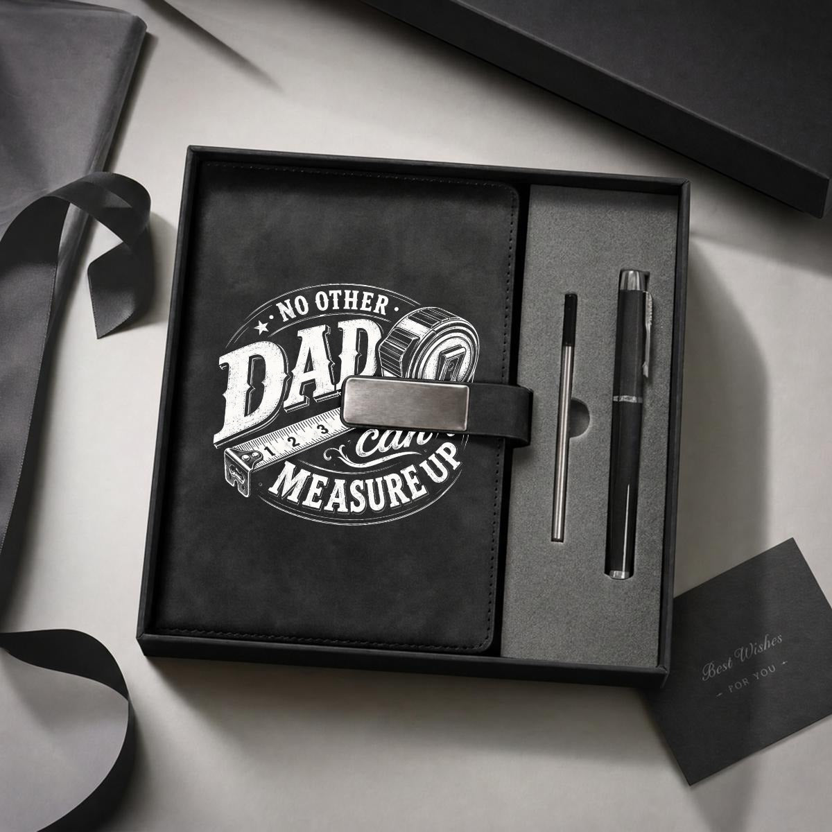 Father's Day Notebook Gift Set with Metal Pen | Personalized Premium Writing Gift Set - EverCharm Gifts