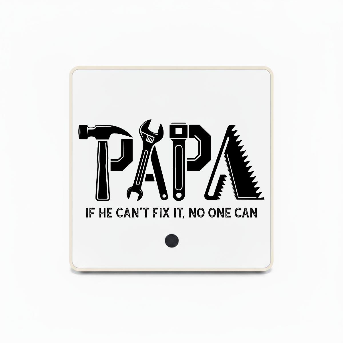 Father’s Day Personalized Music Fridge Magnet | Custom Magnetic Photo & Audio Gift - EverCharm Gifts