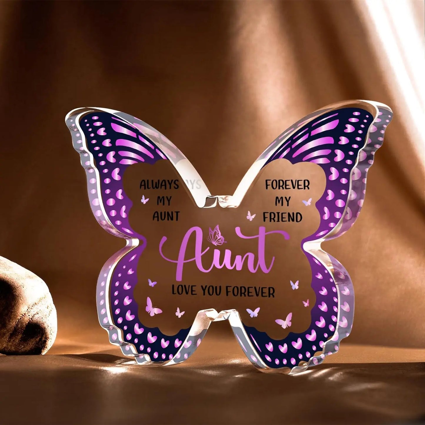 Butterfly Gift for Mom – Inspirational Acrylic Decor Mother’s Day Keepsake CJ