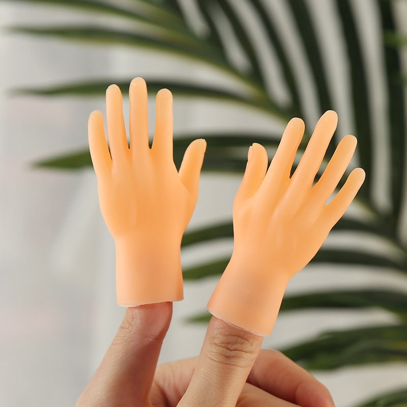 Funny Interactive Mini Hand Toys | Soft PVC Hand Gesture Toys - EverCharm Gifts