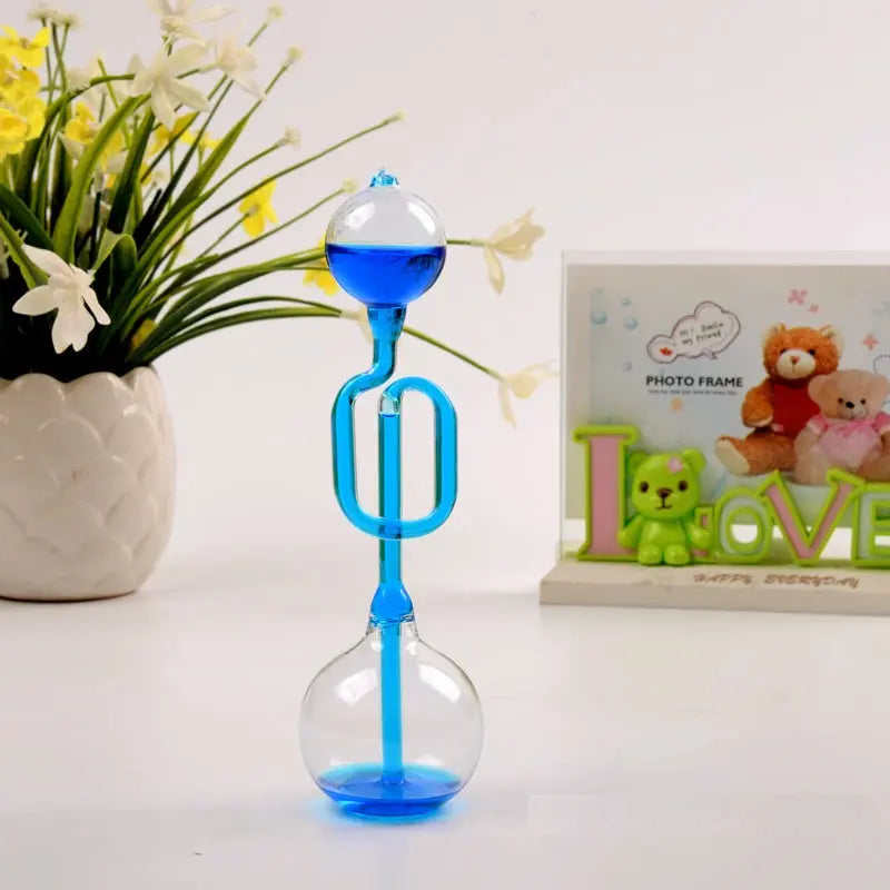Glass Galileo Thermometer – Decorative Temperature Display Home Ornament CJ