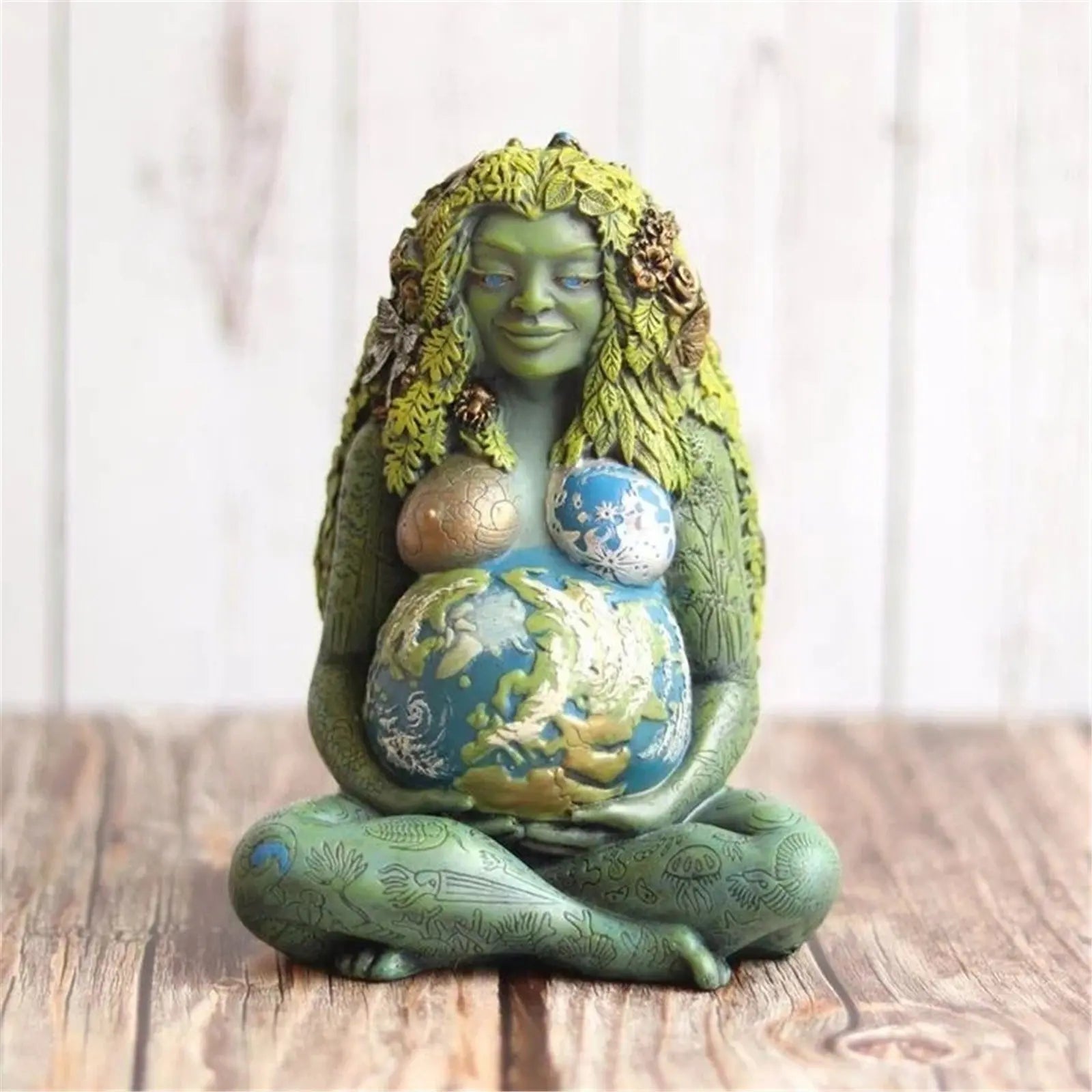 Mother’s Day Earth Mother Gaia Statue – Resin Goddess Garden & Home Décor EPR