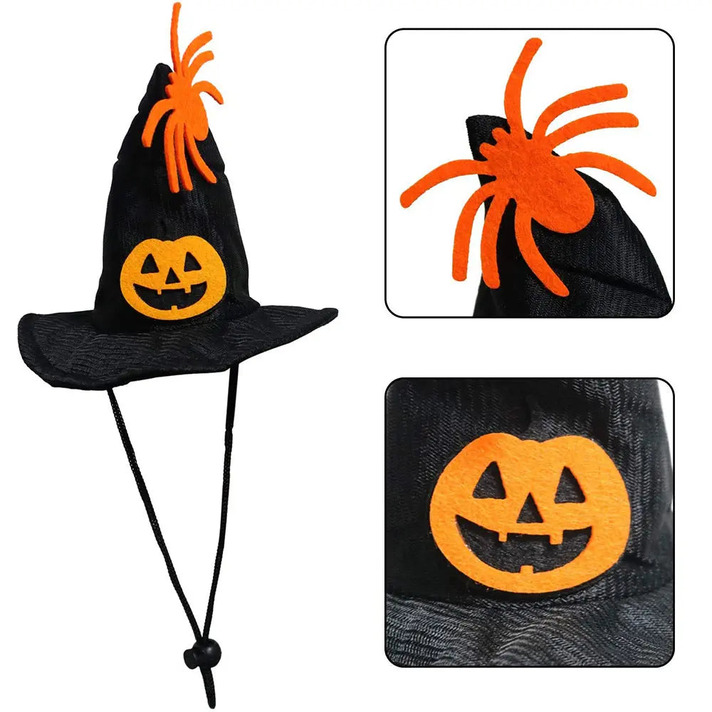 Halloween Hat and Scarf Set – Cozy Polyester Costume Accessories EPR