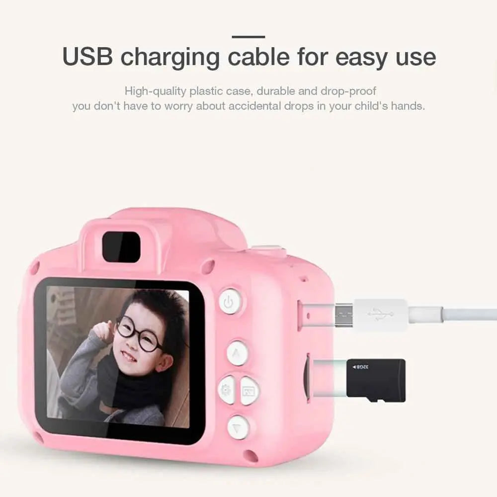 Kids Digital Camera 1080P – Mini Educational Toy Camera for Children with Video Recording