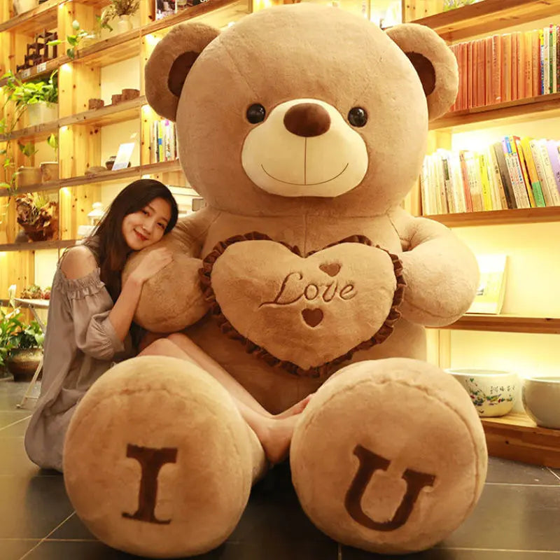 Custom Photo Teddy Bear Giant Personalized Plush Toy Gift (0.6m?2.6m) EverCharm Gifts
