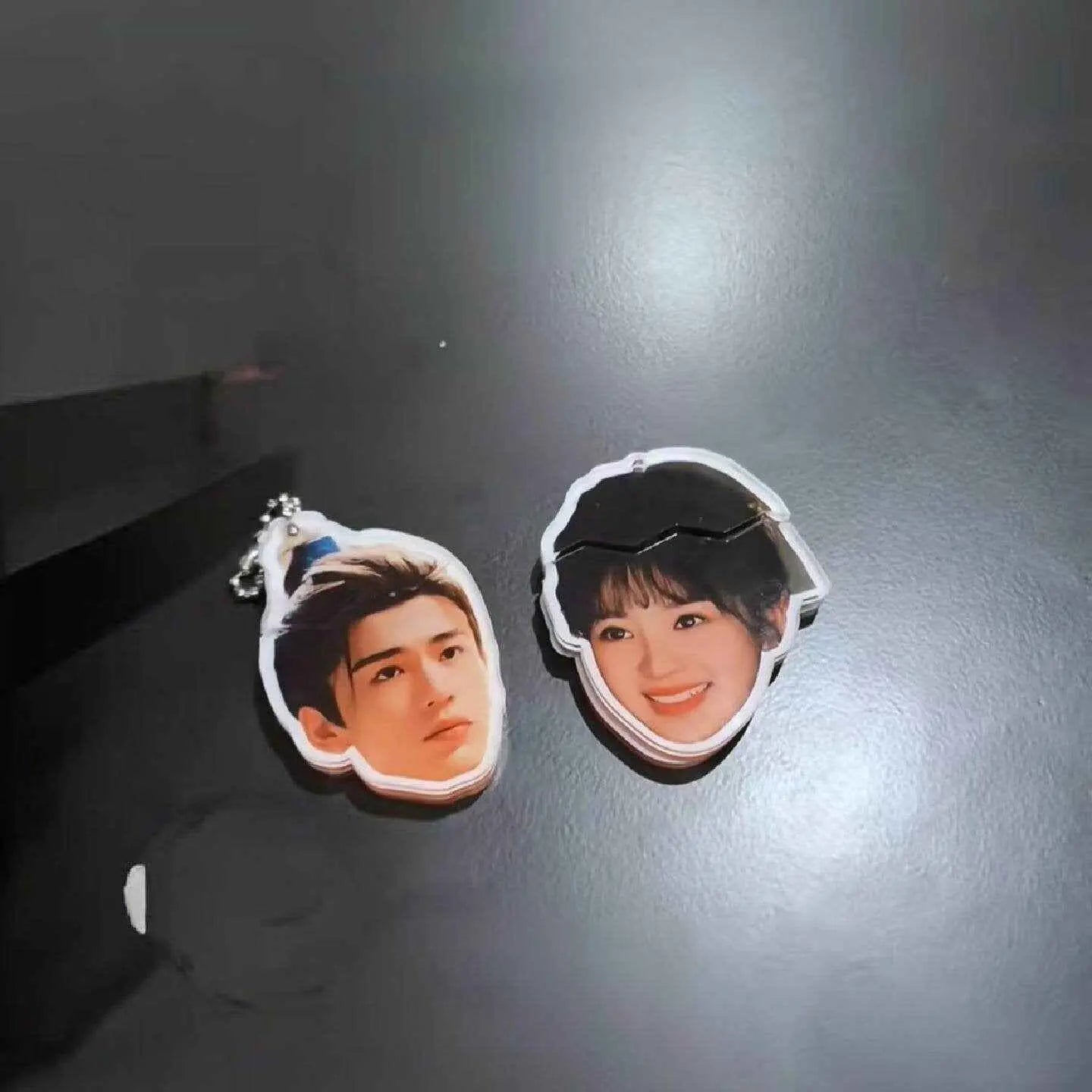 Acrylic Pull-Out Keychain Pendant- Celebrity Fan Merch Charm | Backpack & Gift Accessory