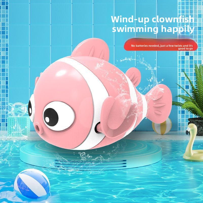 Wind-Up Swimming Bath Toys for Toddlers - Cute Clockwork Water Animal Toys