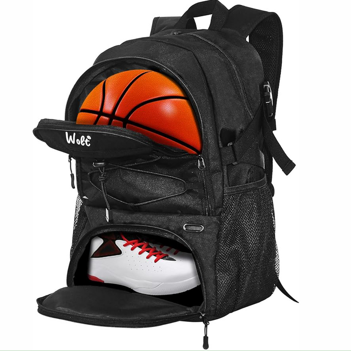 Large Capacity Backpack - Multifunction Outdoor Travel & Gym Bag