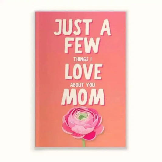 Fill-In Love Book for Mom - Personalized Mothers Day Keepsake Gift TED