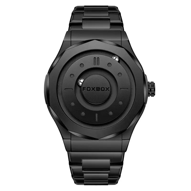 FOXBOX Magnetic Levitation Watch – Men’s Creative High-Tech Quartz Wristwatch EPR