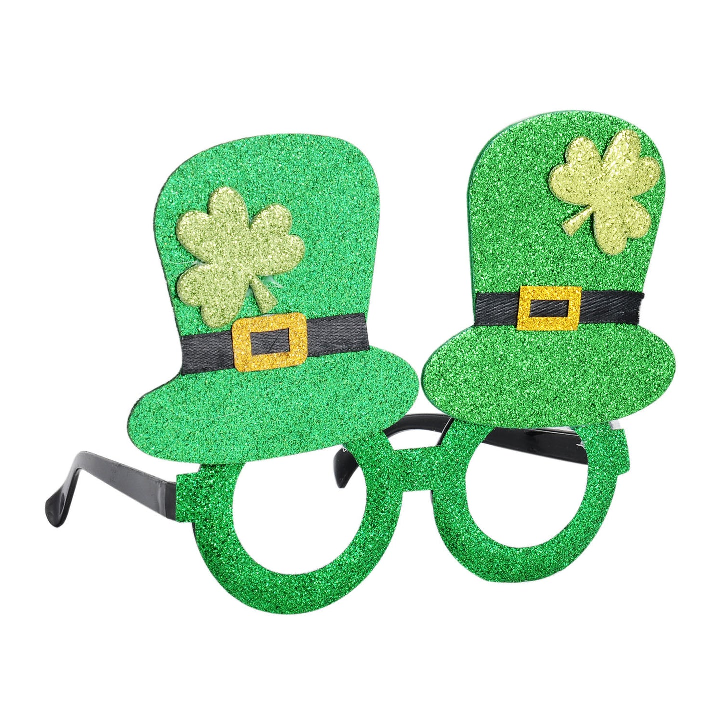 Irish Green Shamrock Glasses – Funny St. Patrick’s Day Party Sunglasses