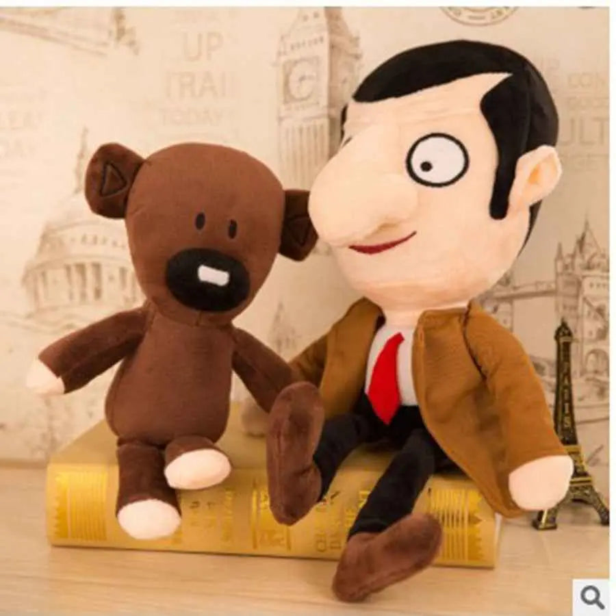 Mr Bean Teddy Bear Plush Toy 30cm – Cute Kawaii Stuffed Animal Gift for Kids & Fans
