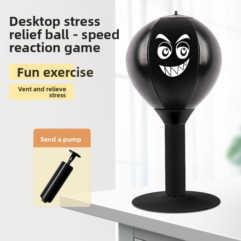 Desktop Boxing Trainer Ball for Stress Relief - Mini Punching Bag Fitness Trainer | Free Shipping