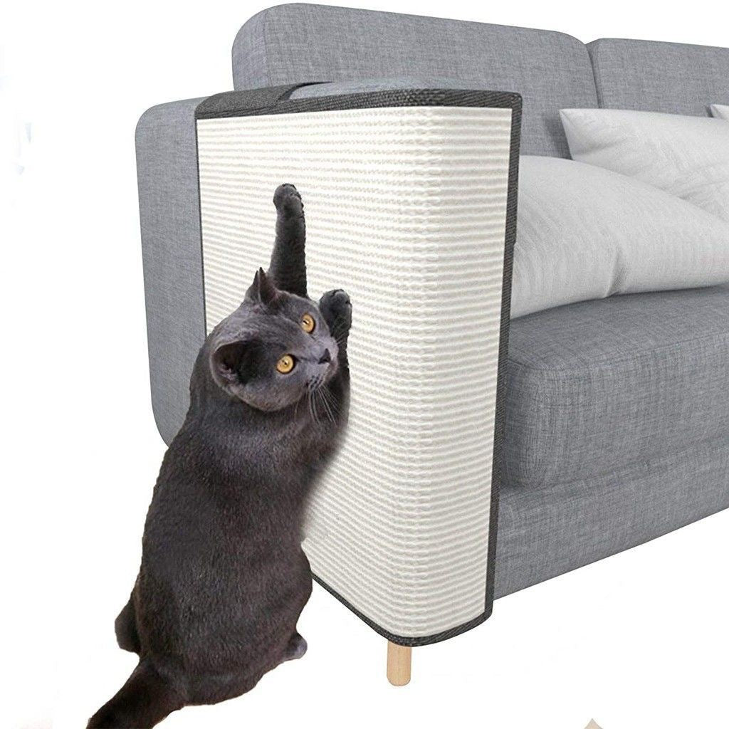 Self-Adhesive Sisal Cat Scratching Pad - Furniture Protector Scratch Mat | Free Shipping