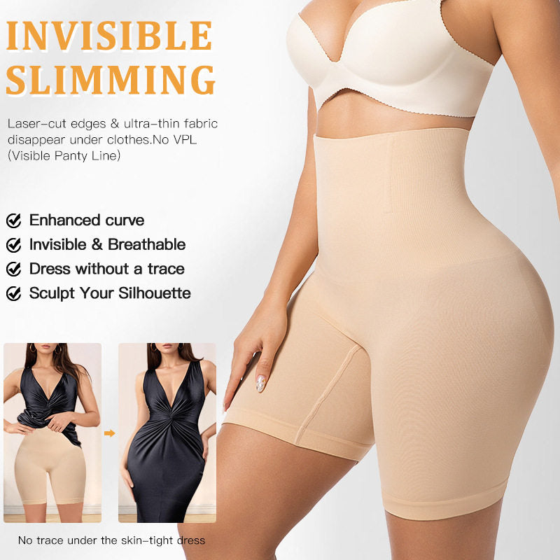 High-Waisted Tummy Control Shapewear Shorts | Seamless Butt Lifting Body Shaper - EverCharm Gifts