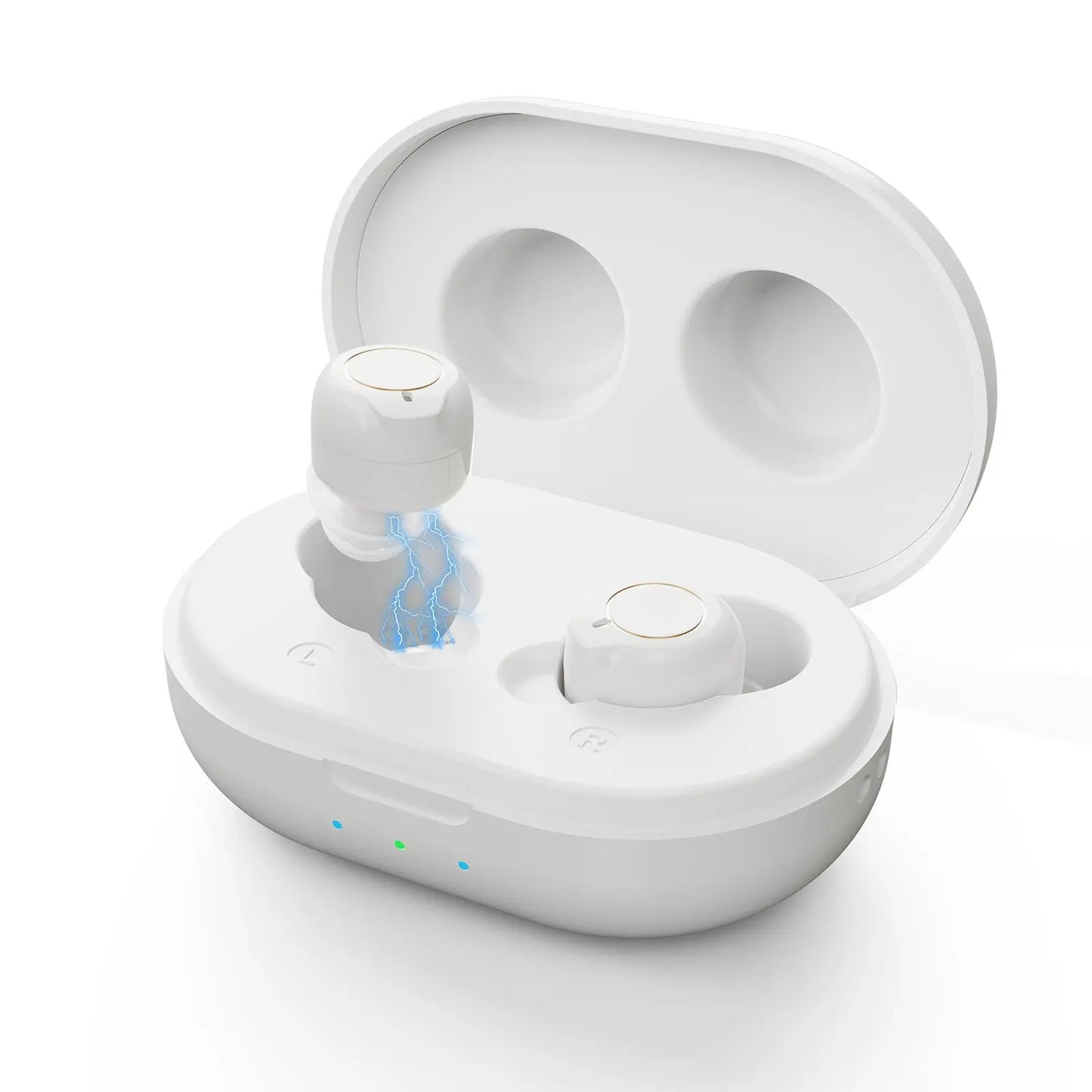 Wireless Hearing Aid with Magnetic Charging Invisible In-Ear Sound Amplifier TED