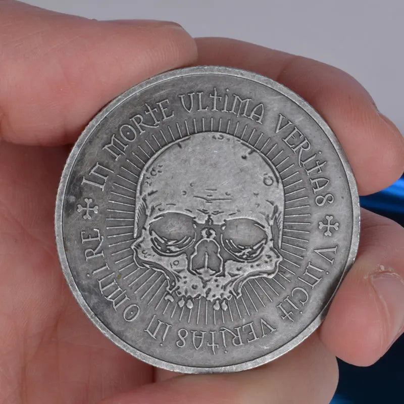 Eagle & Snake Collectible Coin – Antique Silver Cameo Commemorative Medal CJ