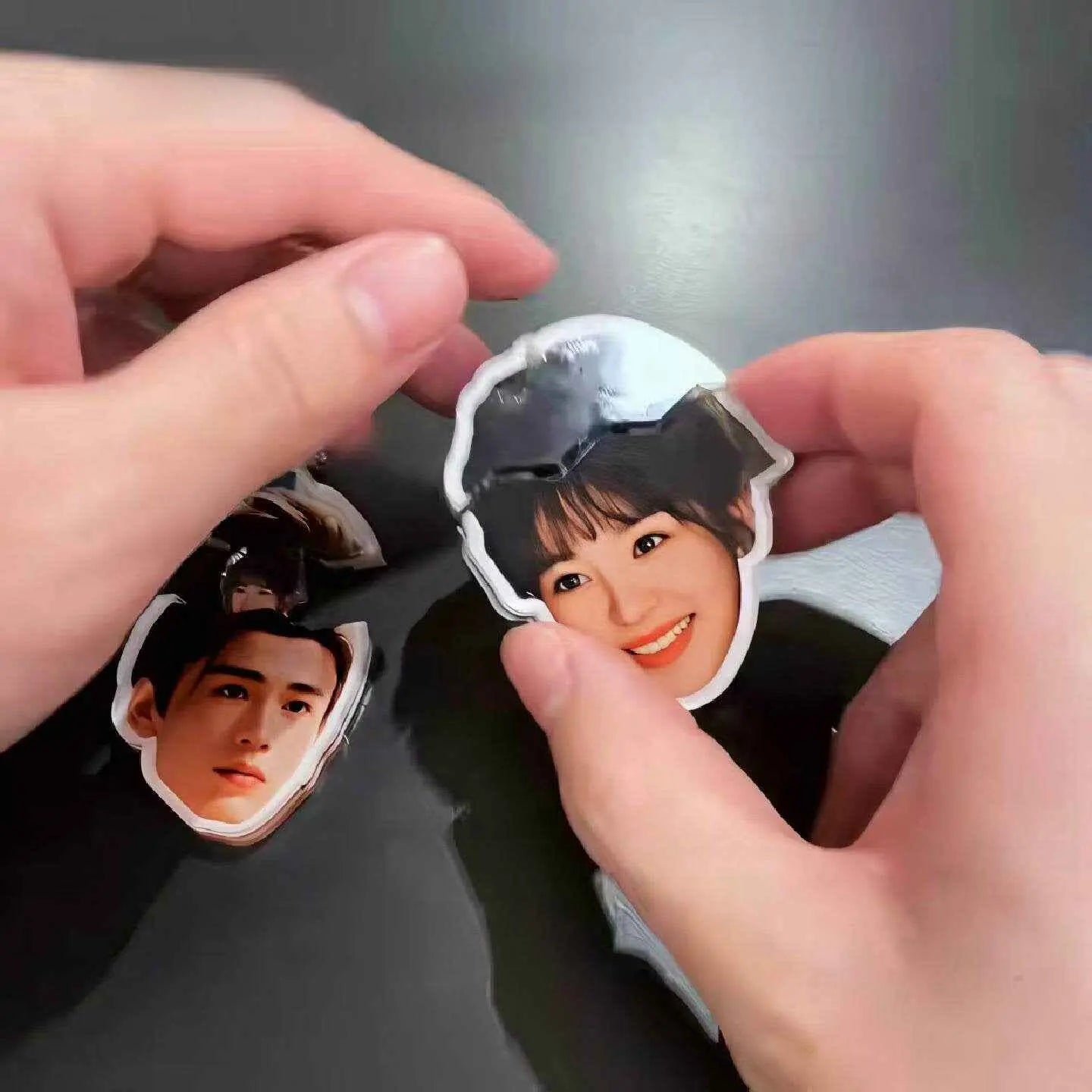 Acrylic Pull-Out Keychain Pendant- Celebrity Fan Merch Charm | Backpack & Gift Accessory