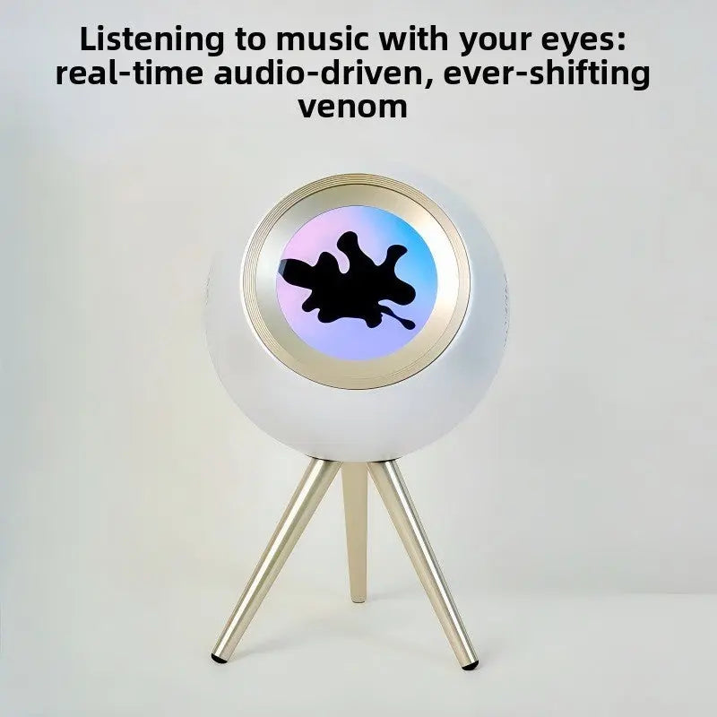 Magnetic Fluid Bluetooth Speaker LED Ferrofluid Visual Audio Speaker with Lights TED