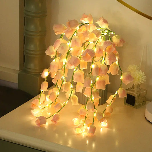 LED Flower String Lights ? Romantic Decorative Fairy Lights | Bedroom, Wedding & Proposal Atmosphere Lighting TED
