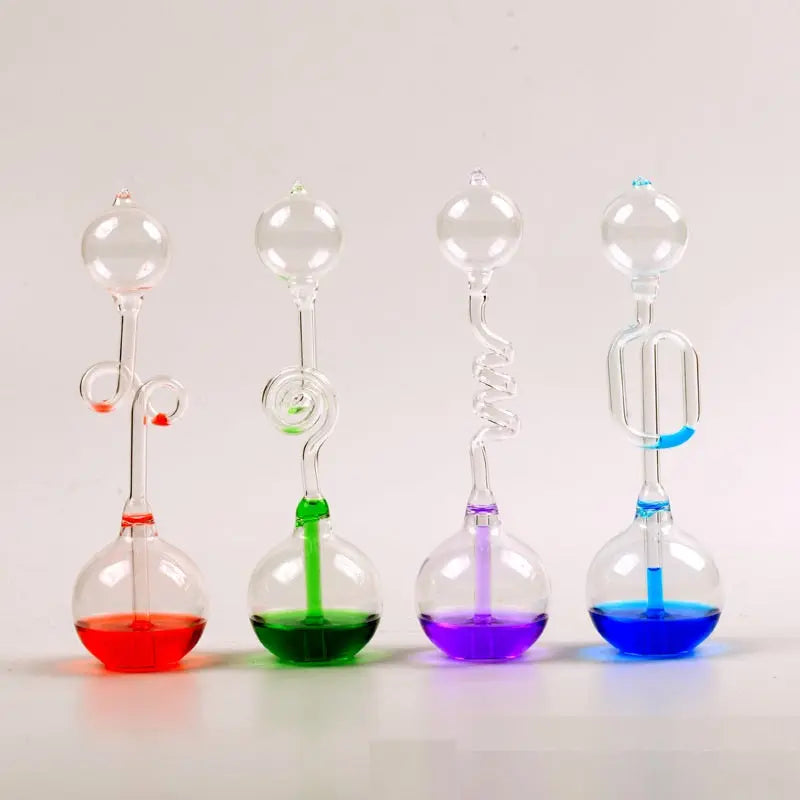 Glass Galileo Thermometer – Decorative Temperature Display Home Ornament CJ