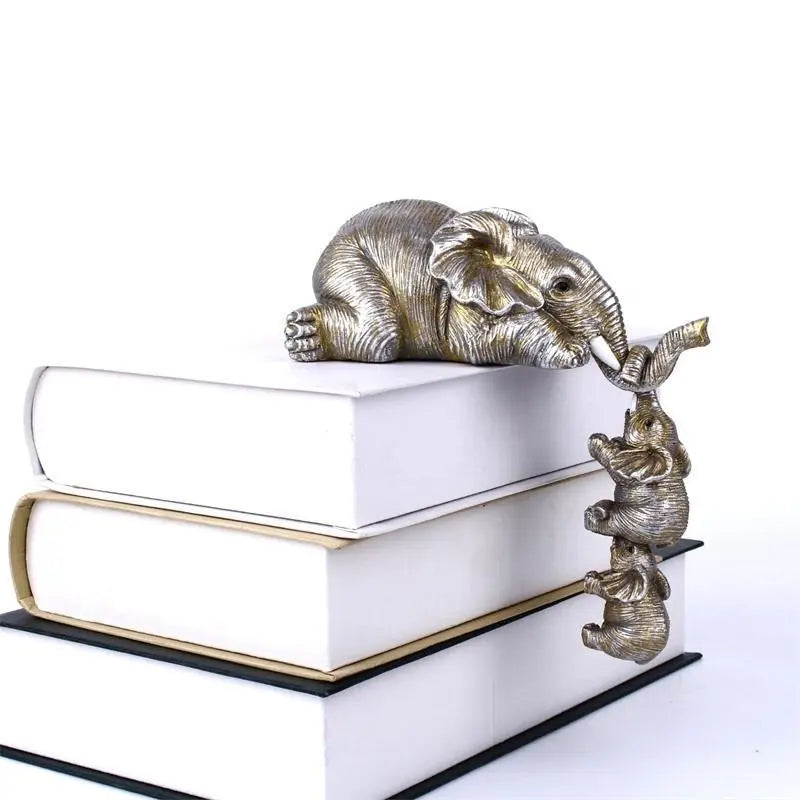 Mother Love Elephant Statue – Resin Decorative Ornament Mother’s Day Gift EPR