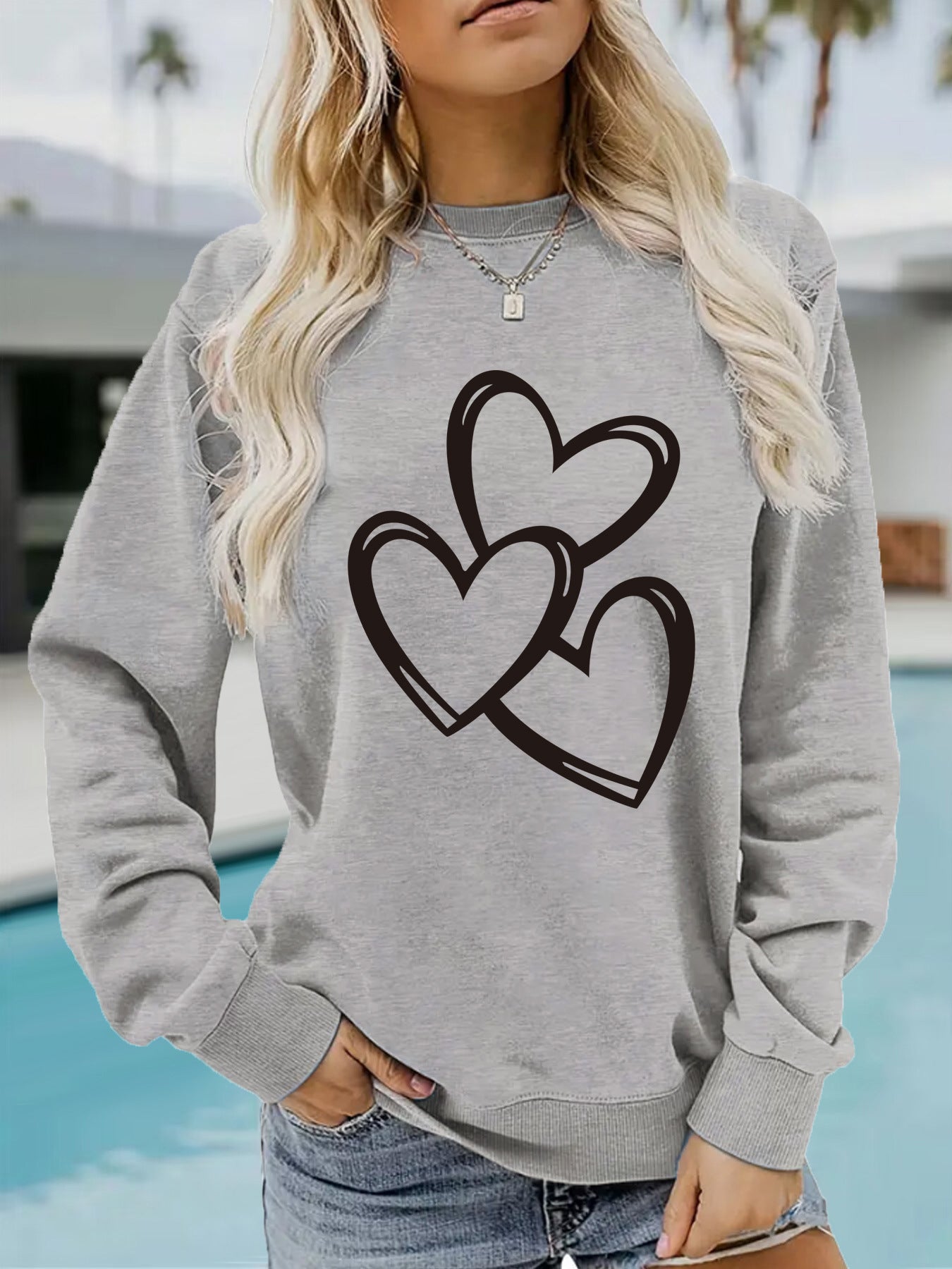 Nurse Appreciation Sweatshirt Graphic Sweatshirt – Casual Long Sleeve Nurse Pullover | Free Shipping
