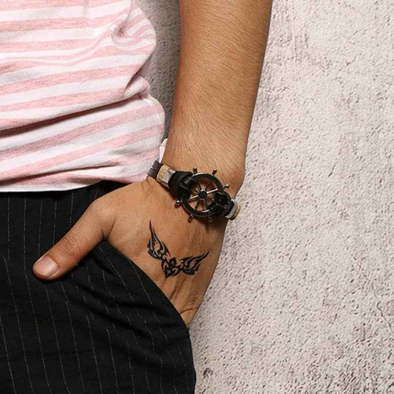Men’s Nautical Rope Bracelet – Ship Wheel Anchor Style (Father’s Day Gift)