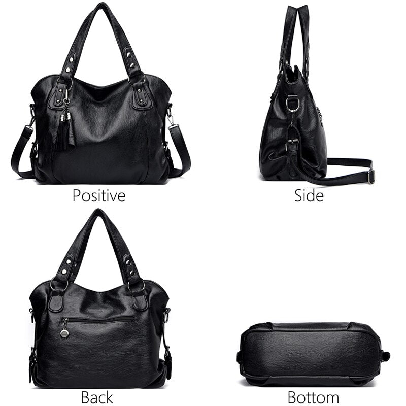 Luxury Soft Leather Women’s Handbag | Designer Tote Bags - EverCharm Gifts