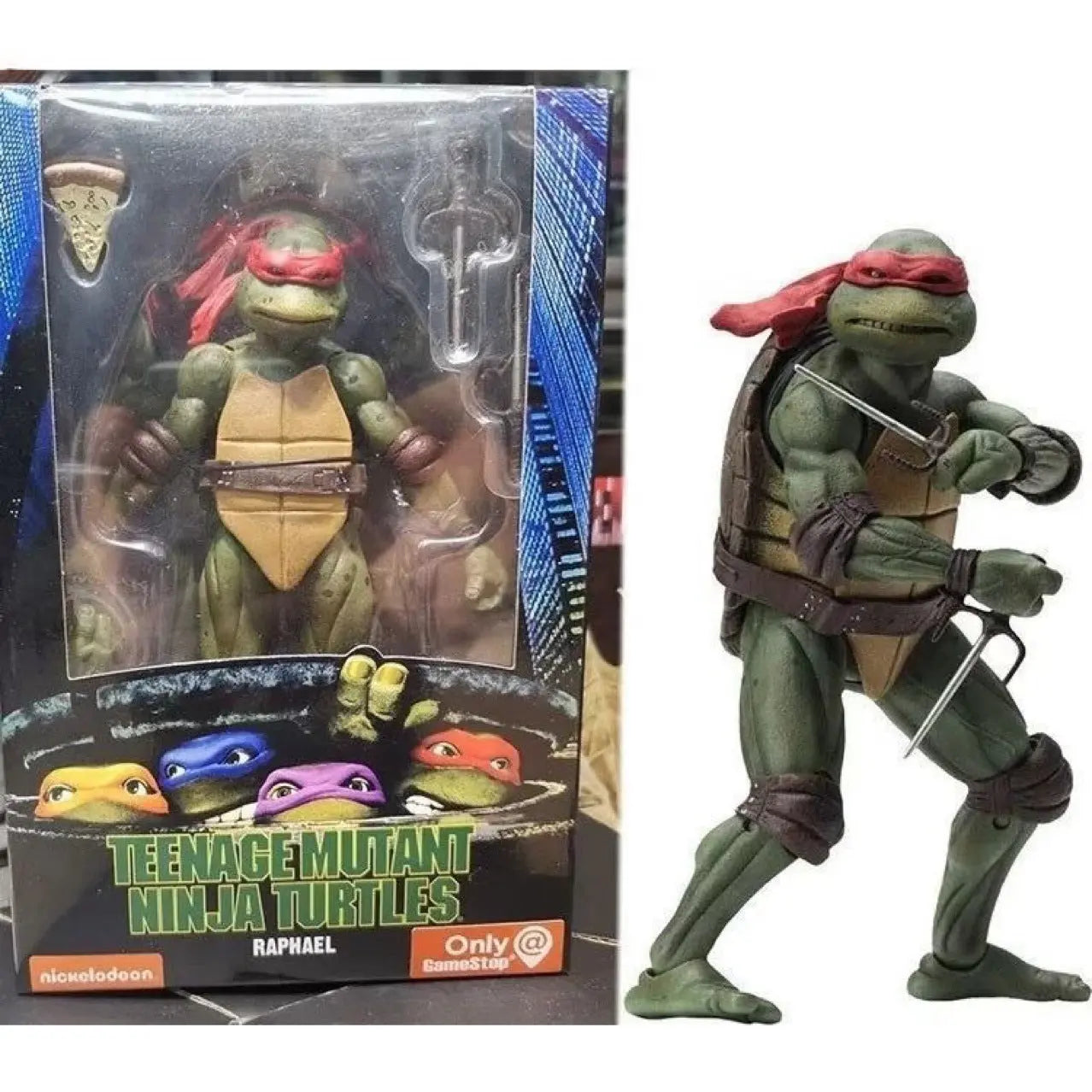 Teenage Mutant Ninja Turtles NECA 1990 Movie TMNT Limited Edition Action Figure – PVC Collectible Model EPR