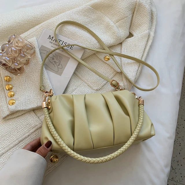 Small Soft PU Leather Underarm Handbag | Luxury Crossbody Handbag - EverCharm Gifts