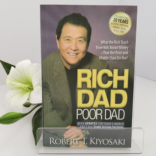 Rich Dad Poor Dad by Robert Kiyosaki - Bestselling Finance Book | Free Shipping