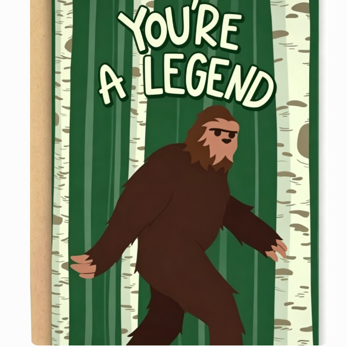 Funny Fathers Day Card - Humorous Modern Dad Card | Free Shipping