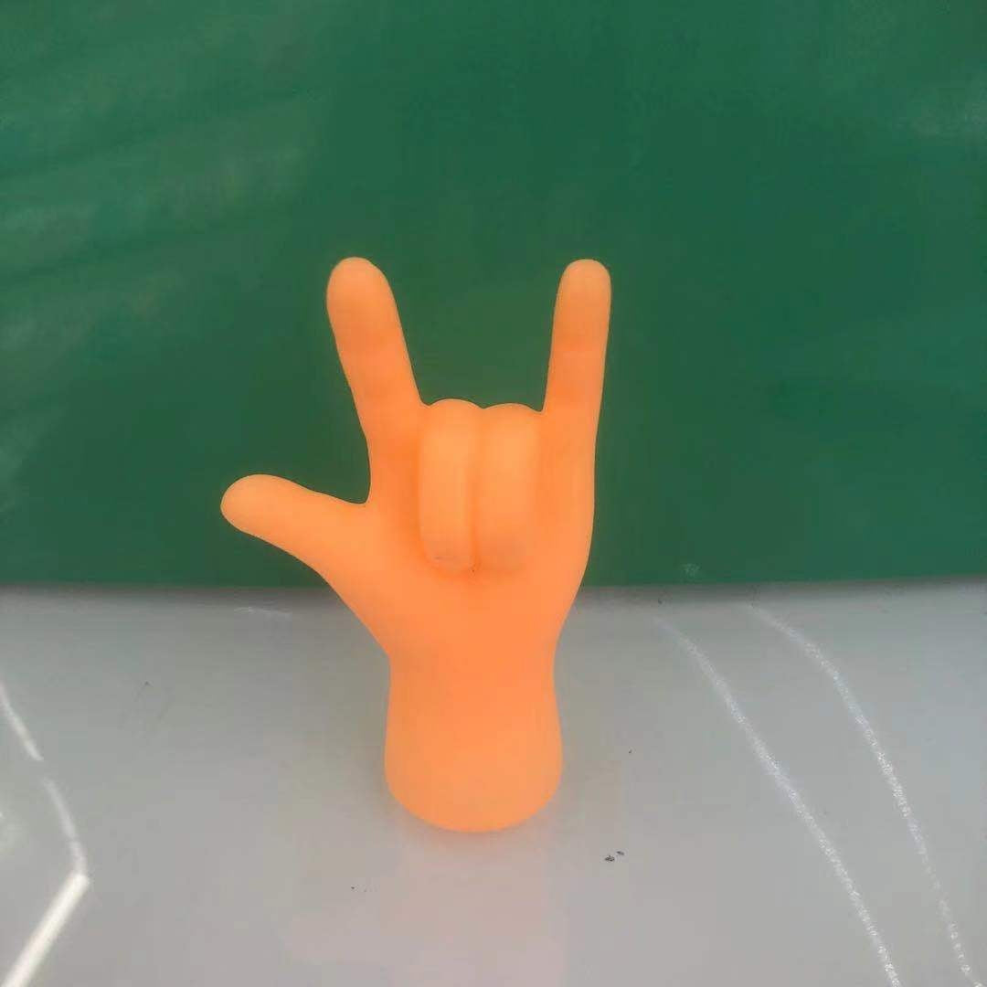 Funny Interactive Mini Hand Toys | Soft PVC Hand Gesture Toys - EverCharm Gifts