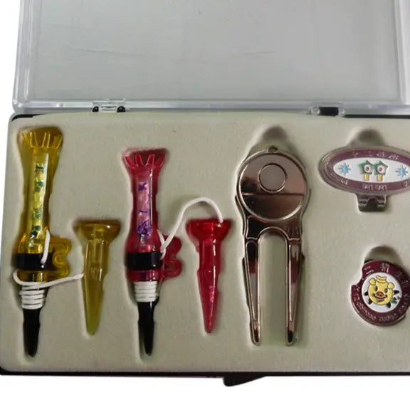 Premium Golf Gift Set with Hat Clip - Custom Logo Golf Accessories Box | Corporate & Promotional Gift
