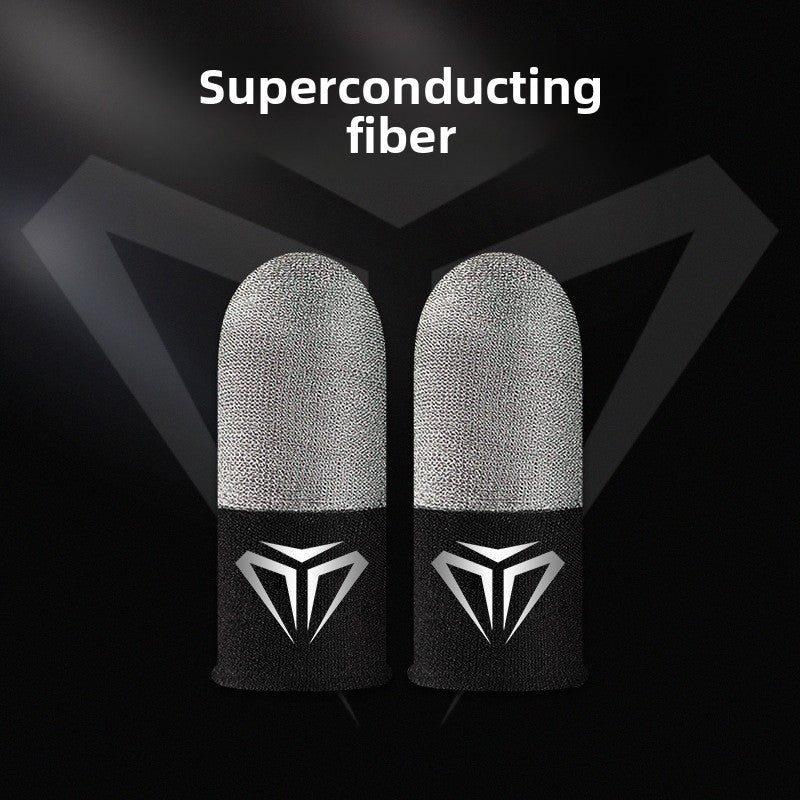 Premium Gaming Finger Sleeves | Silver Fiber Mobile Gaming Finger Sleeves - EverCharm Gifts