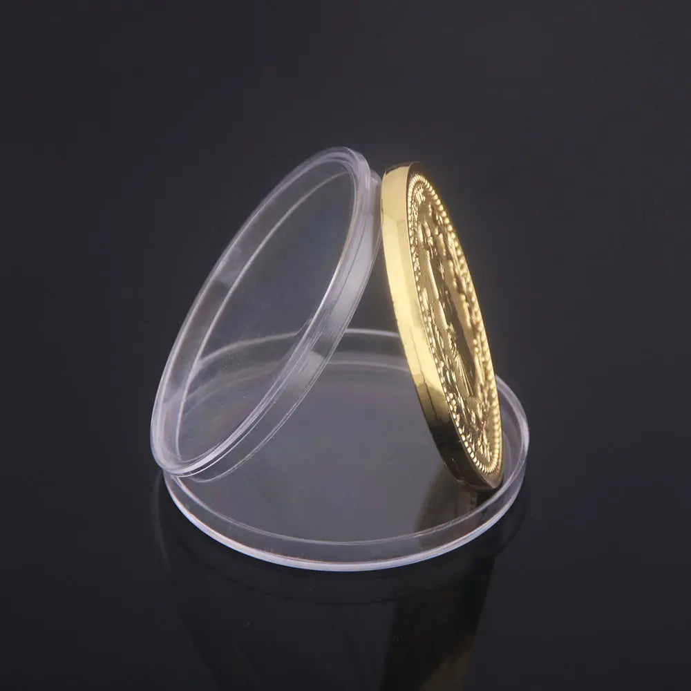 Commemorative Collectible Coin – Alloy Plated Souvenir Display Piece CJ