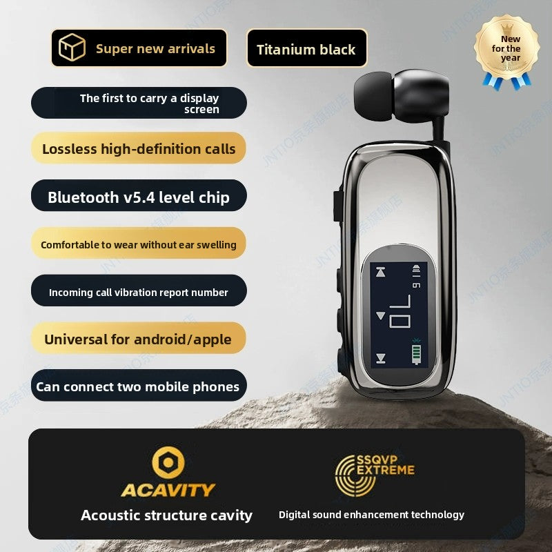 Bluetooth 5.4 Wireless Earphones | ENC Noise Cancelling Waterproof Stereo Earphone - EverCharm Gifts