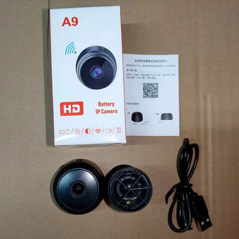 1080P Wireless Security Camera  WiFi Indoor/Outdoor Surveillance with Night Vision & Motion Alerts TED