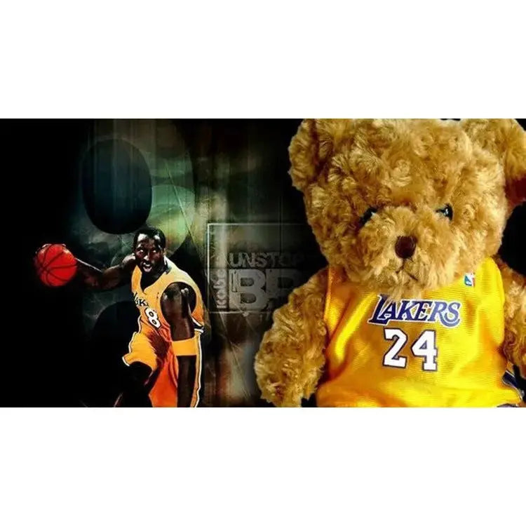 Sports Fan Teddy Bear Plush Soft Athlete-Themed Collectible Stuffed Toy TED