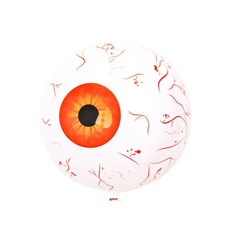Halloween Eyeball Balloon – Inflatable Bloodshot Eye Party Decoration | Scary Helium Balloon for Haunted House & Events CJ