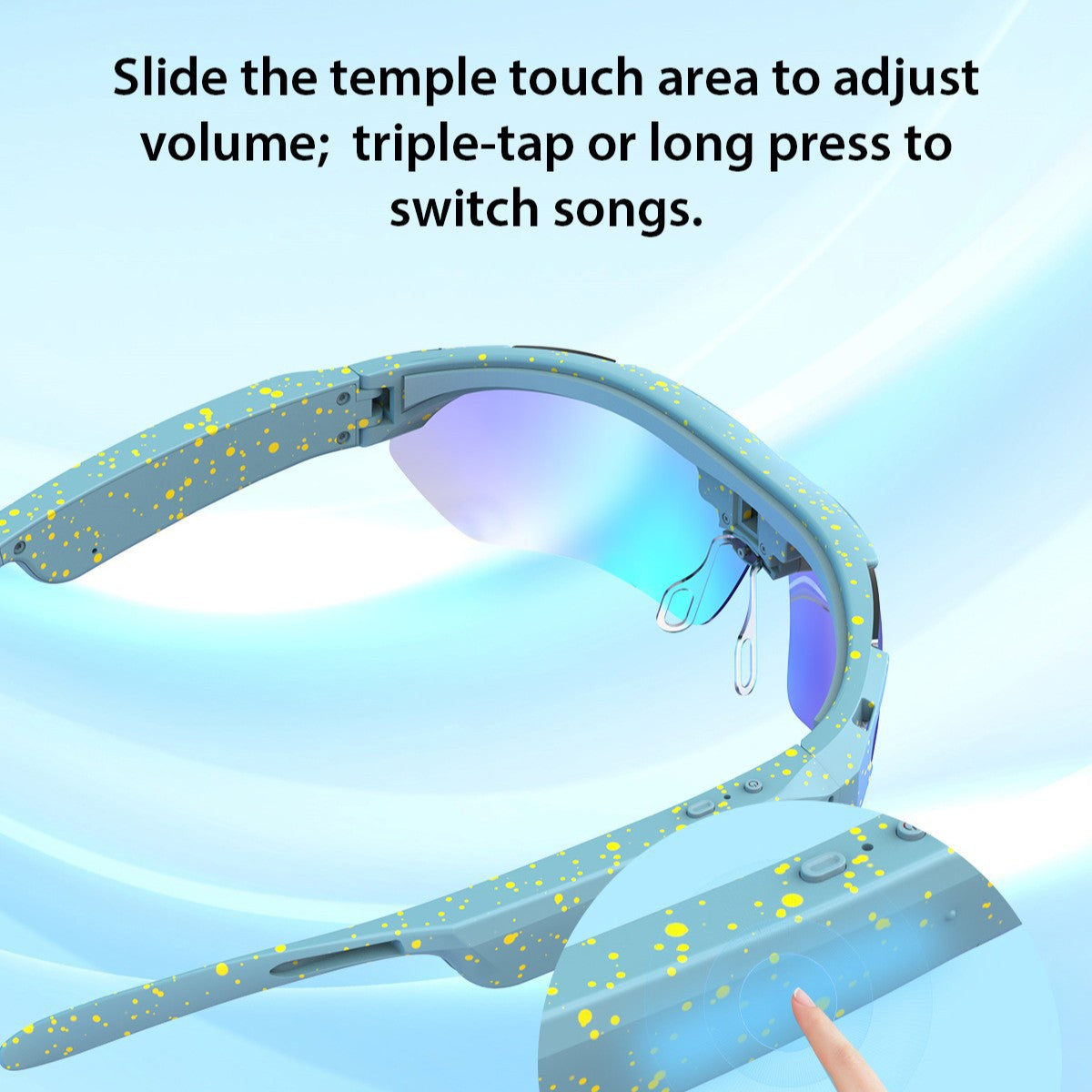Polarized Sports Sunglasses | Lightweight Outdoor Running & Cycling Smart Eyewear - EverCharm Gifts