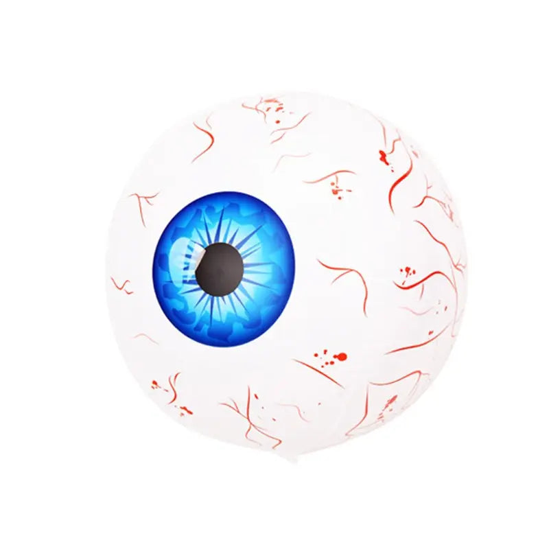Halloween Eyeball Balloon – Inflatable Bloodshot Eye Party Decoration | Scary Helium Balloon for Haunted House & Events CJ