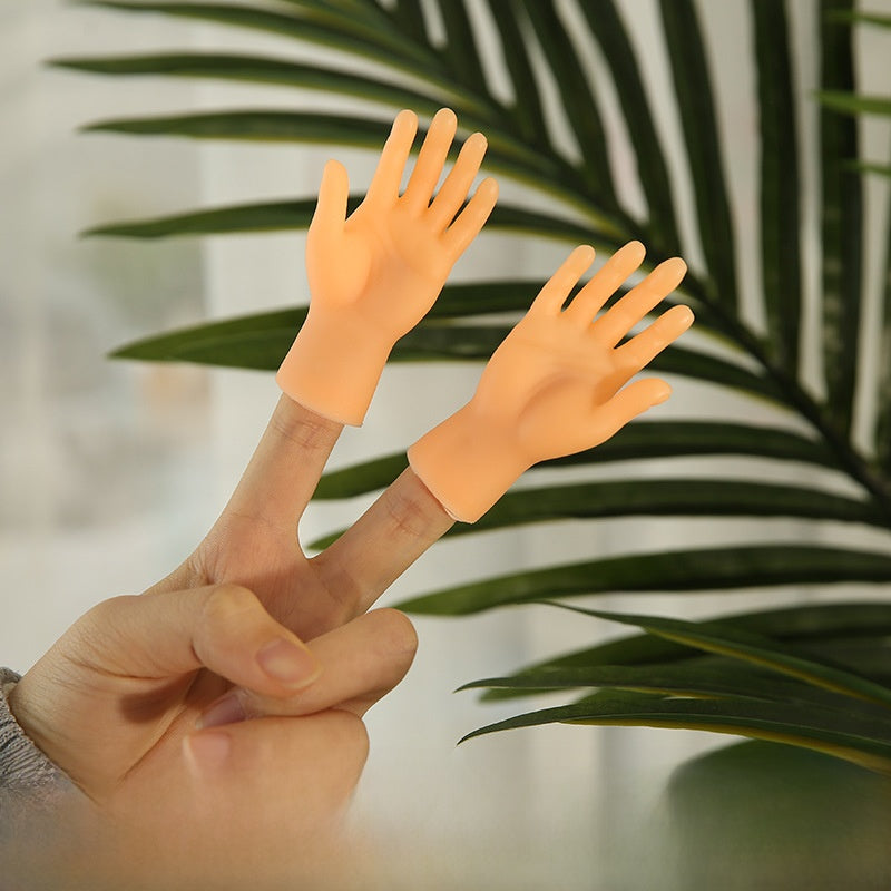 Funny Interactive Mini Hand Toys | Soft PVC Hand Gesture Toys - EverCharm Gifts