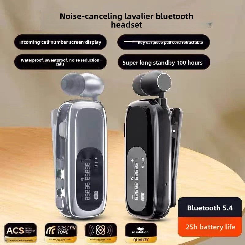 Bluetooth 5.4 Wireless Earphones | ENC Noise Cancelling Waterproof Stereo Earphone - EverCharm Gifts