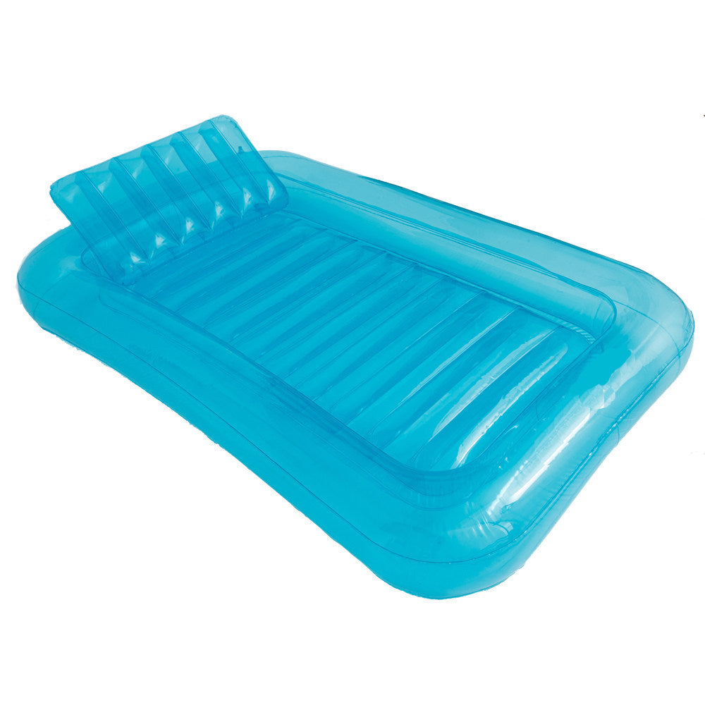Inflatable Pool Float Lounge Bed | Portable PVC Floating Raft - EverCharm Gifts