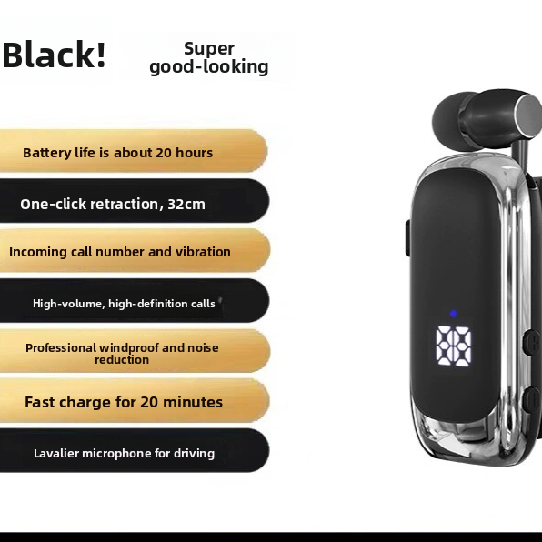 Bluetooth 5.4 Wireless Earphones | ENC Noise Cancelling Waterproof Stereo Earphone - EverCharm Gifts
