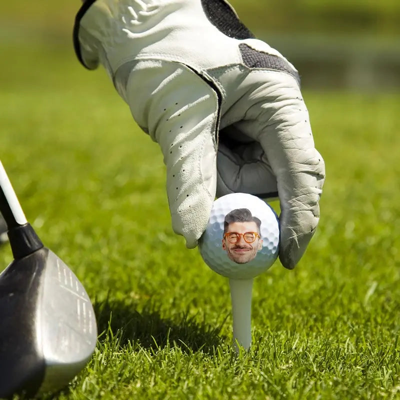 Personalized Golf Ball for Dad – Custom Photo “If Found Return To This Guy” Father’s Day Gift EPR