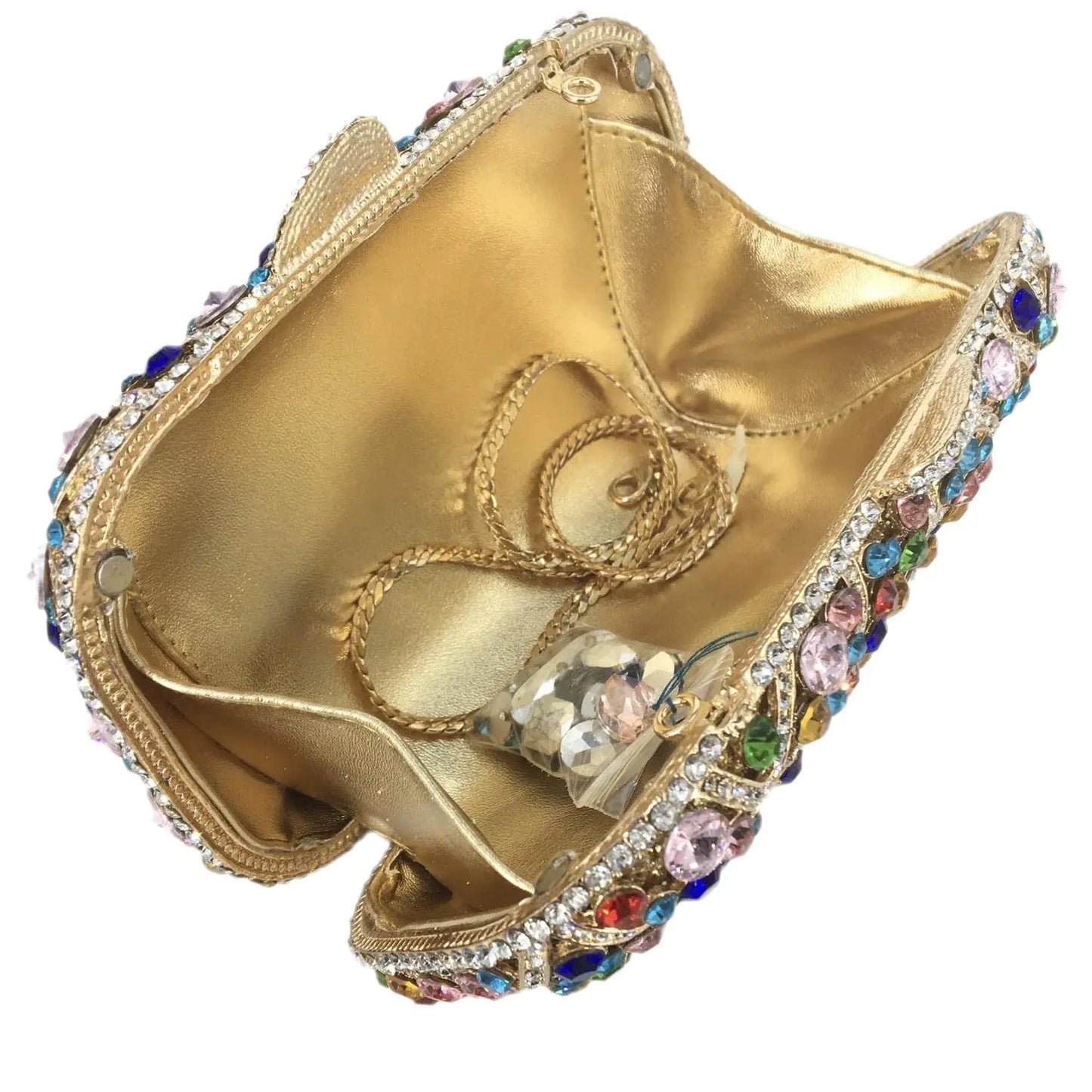 Women Crystal Evening Clutch Purse | Luxury Wedding & Gala Dinner Handbag