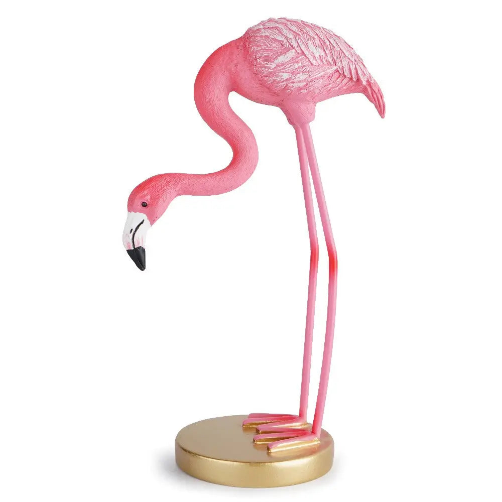Minimalist Flamingo Resin Decor – Modern Home Accent Statue EPR